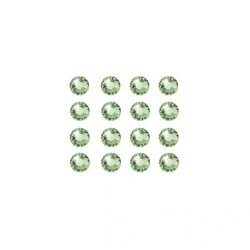 Beautynails Bna Peridot Rhinestones 3mm - 36 Pieces