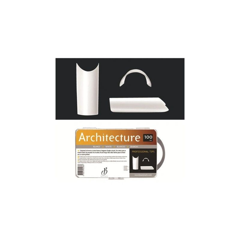 Beautynails Bna White Architecture Tips X100