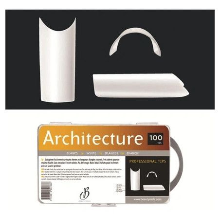 Beautynails Bna White Architecture Tips X100