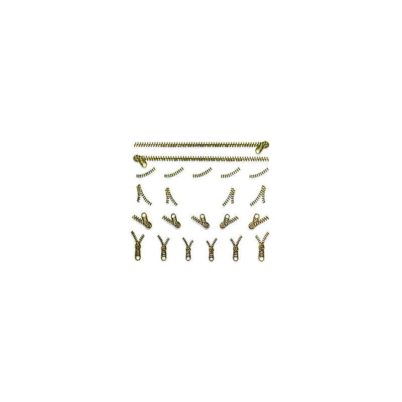 Beautynails Bna Gold Zip Ornament