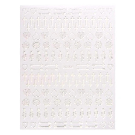 Beautynails Bna Stickers Nail Cb086 White