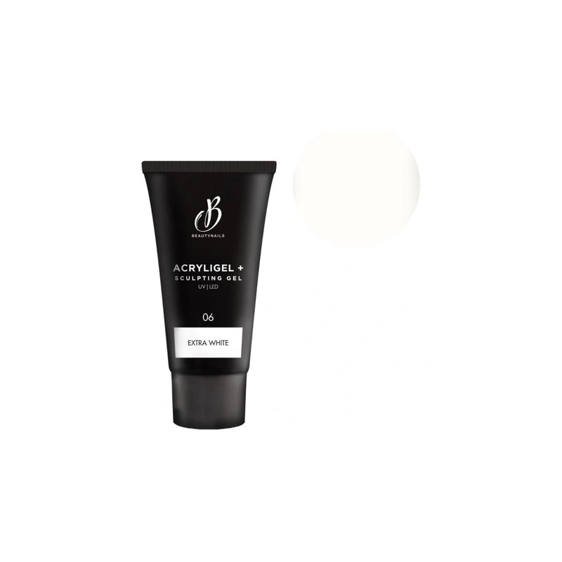 Beautynails Bna Acryligel Tube Extra White 30g