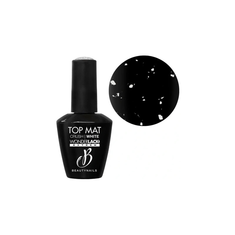 Beautynails Bna We Top Mat Crush White - 12ml