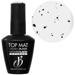 Beautynails Bna We Top Mat Crush Black 12 Milliliters