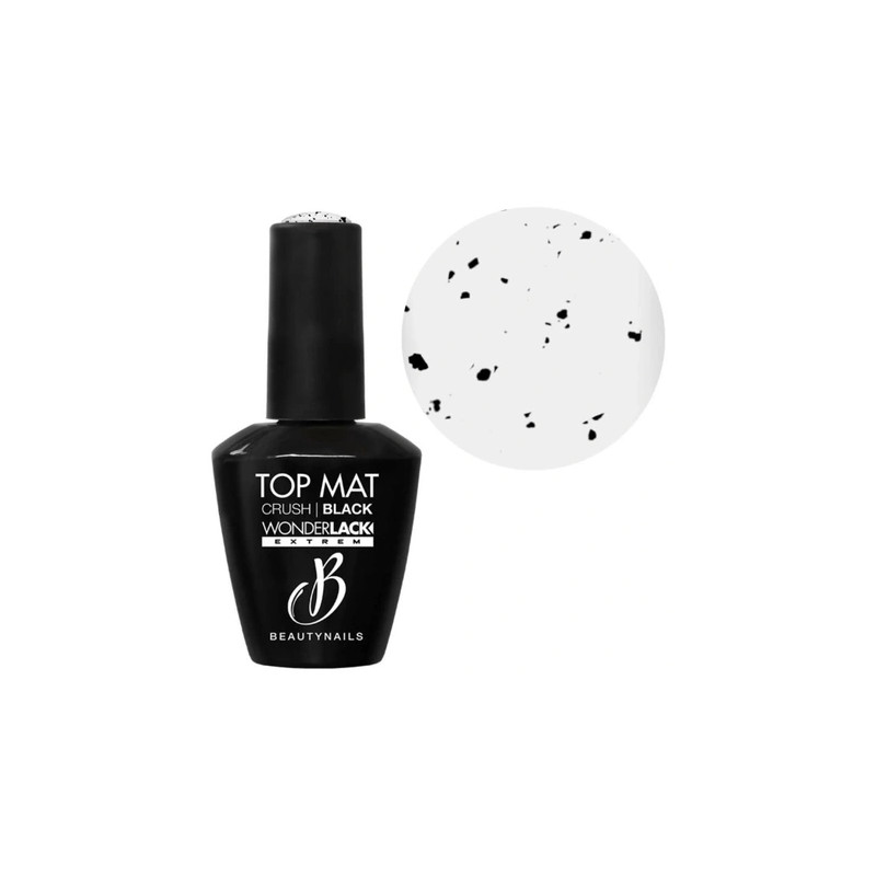 Beautynails Bna We Top Mat Crush Black 12 Milliliters