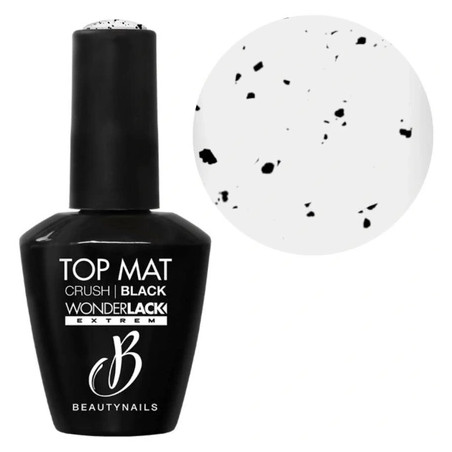 Beautynails Bna We Top Mat Crush Black 12 Milliliters
