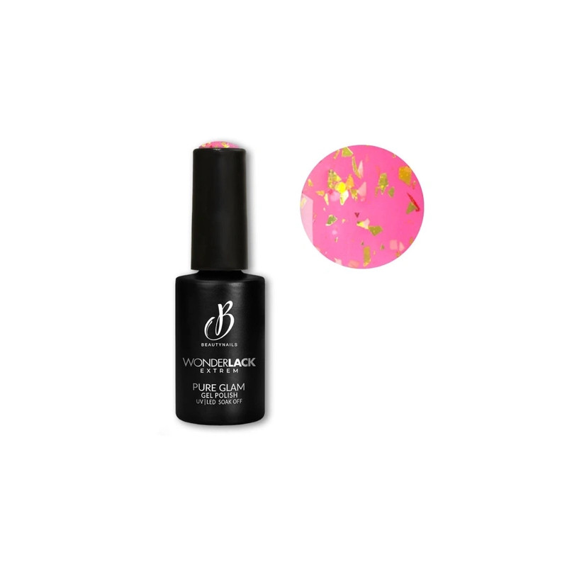 Beautynails Pure Glam Blink Rose Gum Nail Polish - 8ml