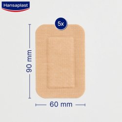 Hansaplast Flexible Wound Dressing 5 Pieces - Pack of 5