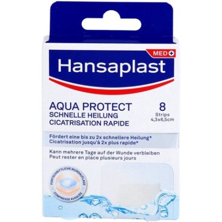 Hansaplast Aqua Protect Plasters Fast Healing 8 Pcs