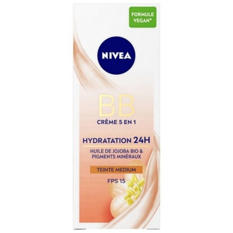 The Moisturizing Tinted Face Cream Medium Shade SPF 15 50ml