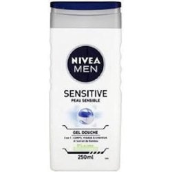 Nivea Men Sensitive Shower Gel 3 in 1 250ml