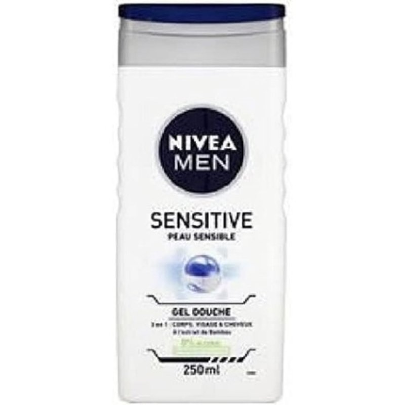 Nivea Men Sensitive Shower Gel 3 in 1 250ml