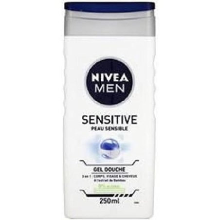Nivea Men Sensitive Shower Gel 3 in 1 250ml