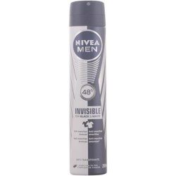 Men Black & White Invisible Deodorant Spray 200ml