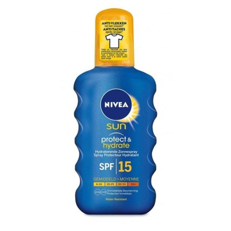 Nivea Protect & Hydrate Sun Spray SPF 15 200ml