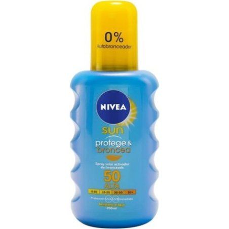 Nivea Sun Solar Milk Spray Spf50 200ml