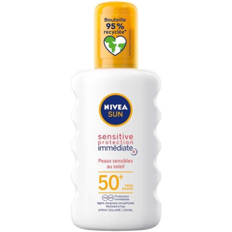 Nivea Sun Spray Sensitive Instant Protection SPF 50 200ml