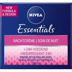 Nivea Essentials Repairing Dry or Sensitive Skin - 50ml