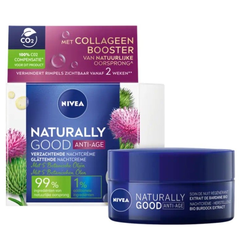 Nivea Naturally Good Anti-Age Night Cream 50ml