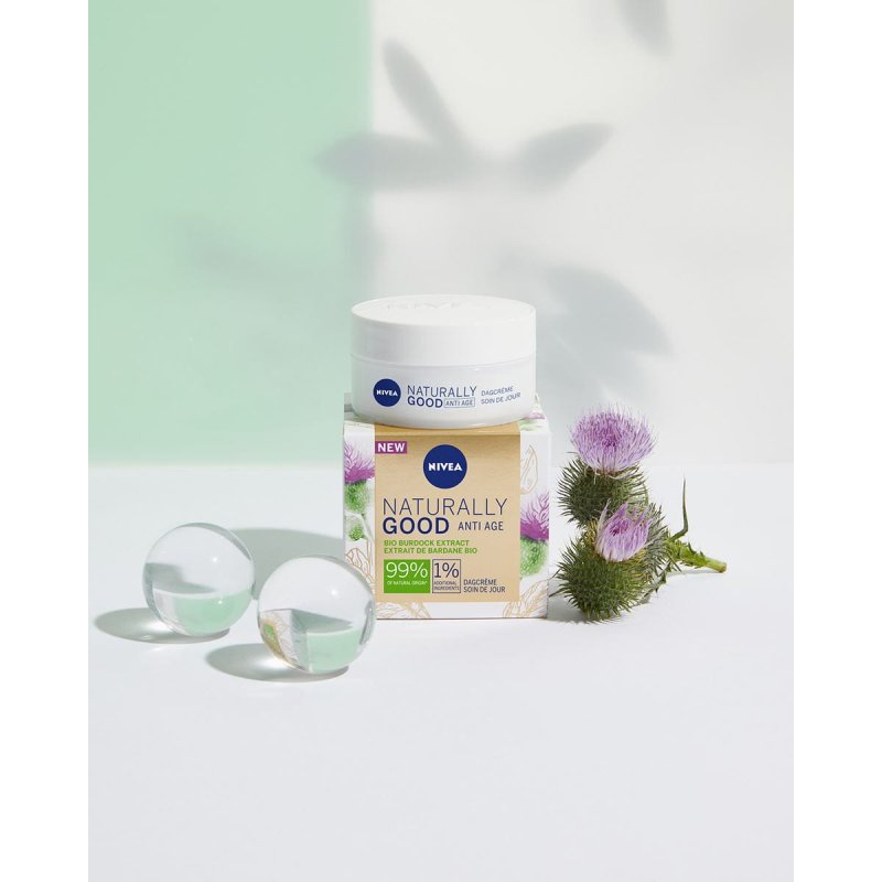 NIVEA Naturally Good Soin nti-age Tous Types De Peaux 50 ml