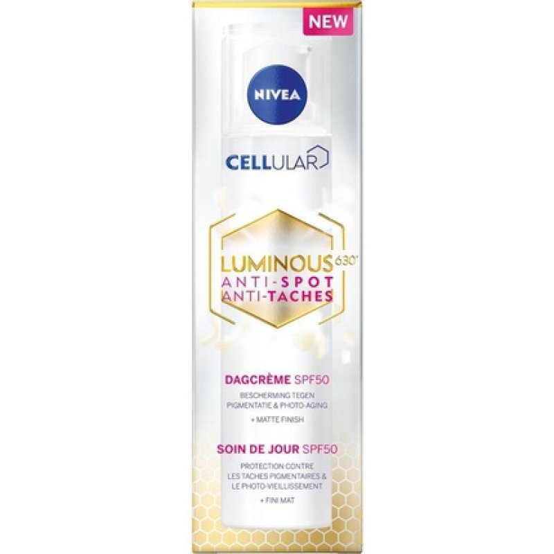 Nivea Cellular luminous anti-pigment fluid cream SPF50 40ml