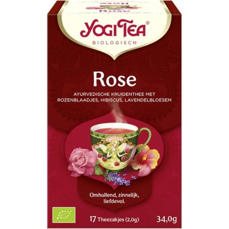 Yogi Tea Rose Tea 17 Bags