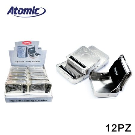 Atomic Cigarette Rolling Machine 70 Mm Standard With 4 Assorted Designs