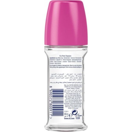 Fa Fa Hour Roll-On Deodorant Pink Passion 1.7 Ounce