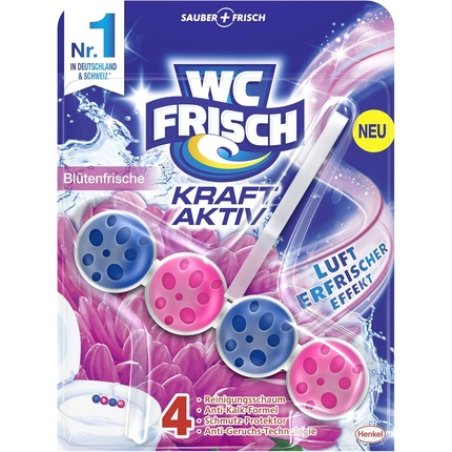 WC Frisch Kraft Aktiv Scented Rinse Flower Fresh Toilet Cleaner