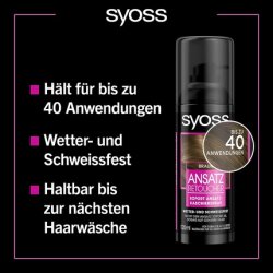 Syoss Root Retoucher Concealer Spray Brown Level 1 120ml