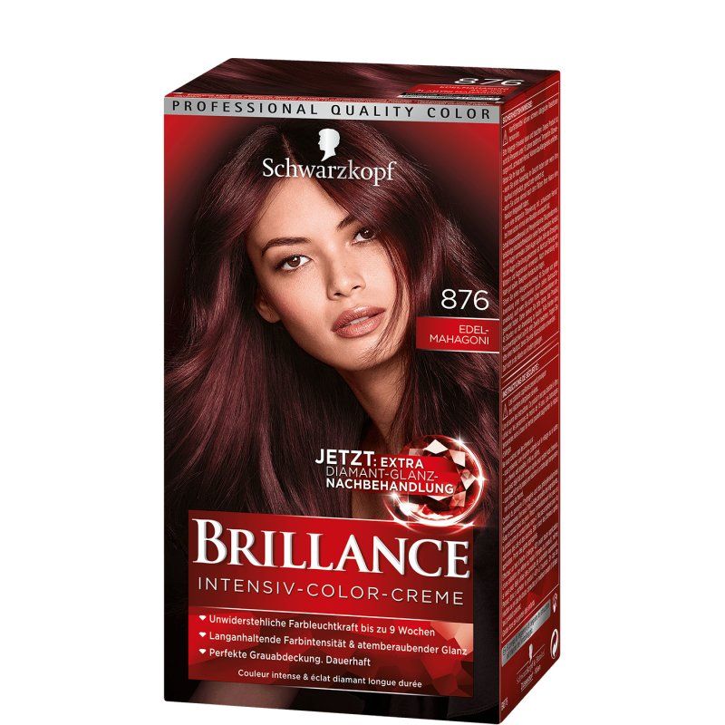 Schwarzkopf Brillance Intensive Color Creme couleur de cheveux Acajou