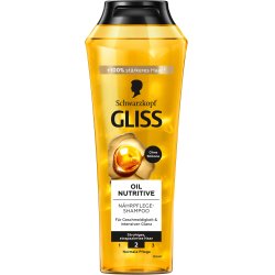 Gliss Oil Nutritive Shampoo 250ml with Omega 9 & Marula Oil