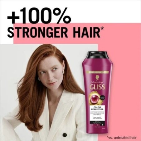 Schwarzkopf Gliss Color Perfector Shampoo and Conditioner for Colour-Treated Hair