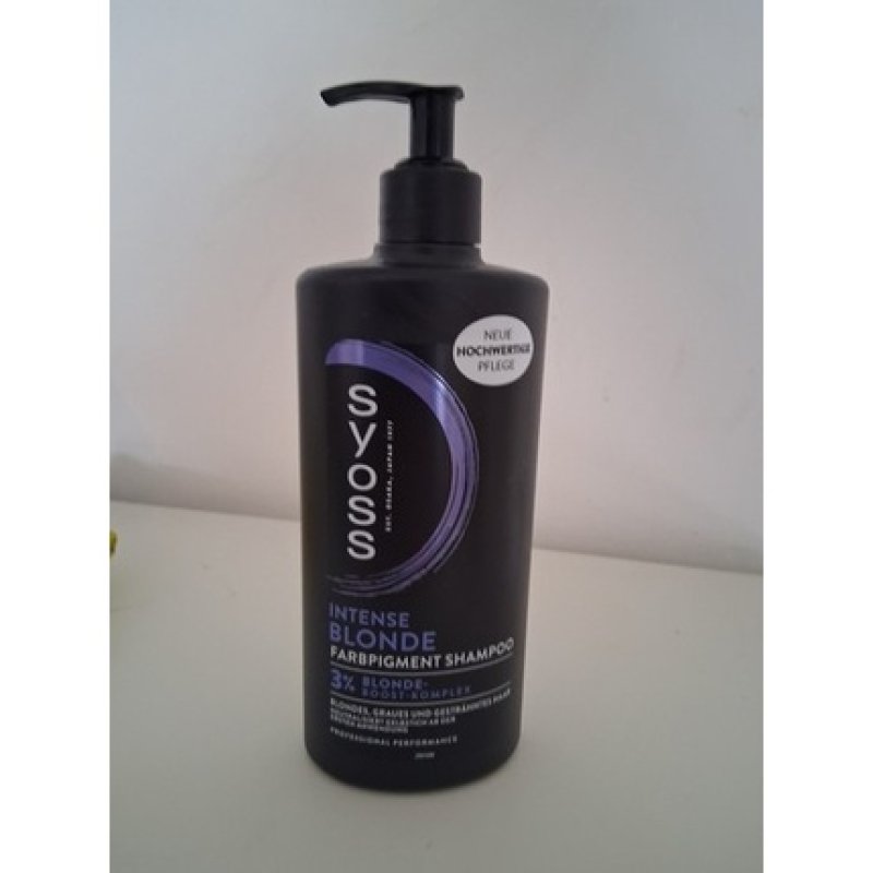 Syoss Intensive Blonde Shampoo 400ml