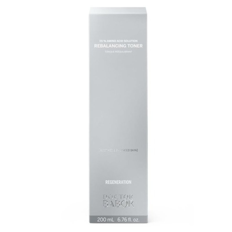 DOCTOR BABOR Rebalancing Toner with 7.5% Amino Acid for Dry Skin Hydrates and Regenerates with BIOGEN PLANT EXTRACT