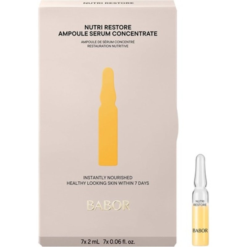 Babor Nutri Restore Restorative Serum Ampoules for the Face