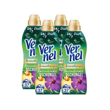 Vernel Fabric Softener Aromatherapy Fascinating Jungle 814ml