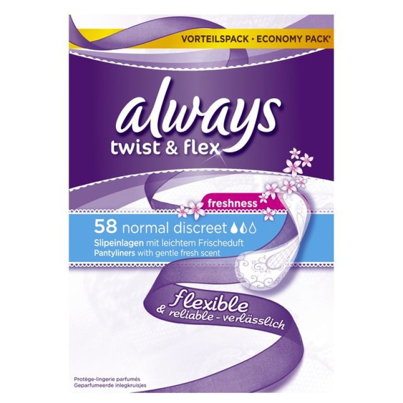 Always Slipeinlage Twist & Flex