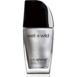 Wetnwild Wild Shine Nail Polish Quick & Easy Application Glossy Metallica