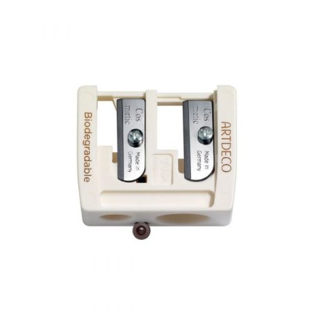 Artdeco Double Sharpener For Wooden Pencils, Sustainable Make-Up Sharpener For 2