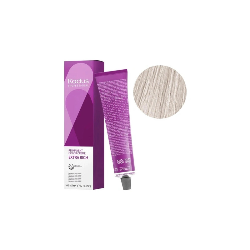 Kadus Permanent Hair Color 60ml 12/96 Special Smoky Violet Blonde