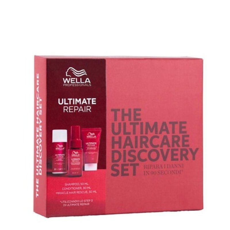 Wella Professionals ULTIMATE REPAIR Gift Set Professional Shampoo 50ml Moisturizing Conditioner 30ml Miracle Hair