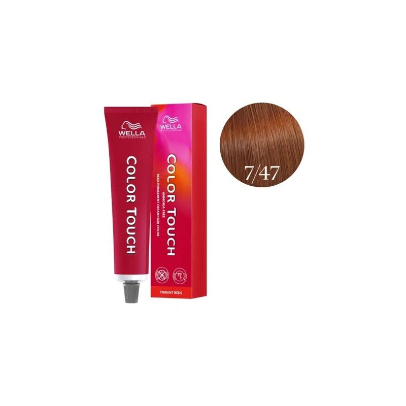 Wella Color Touch Vibrant Reds 7/47 - 60ml