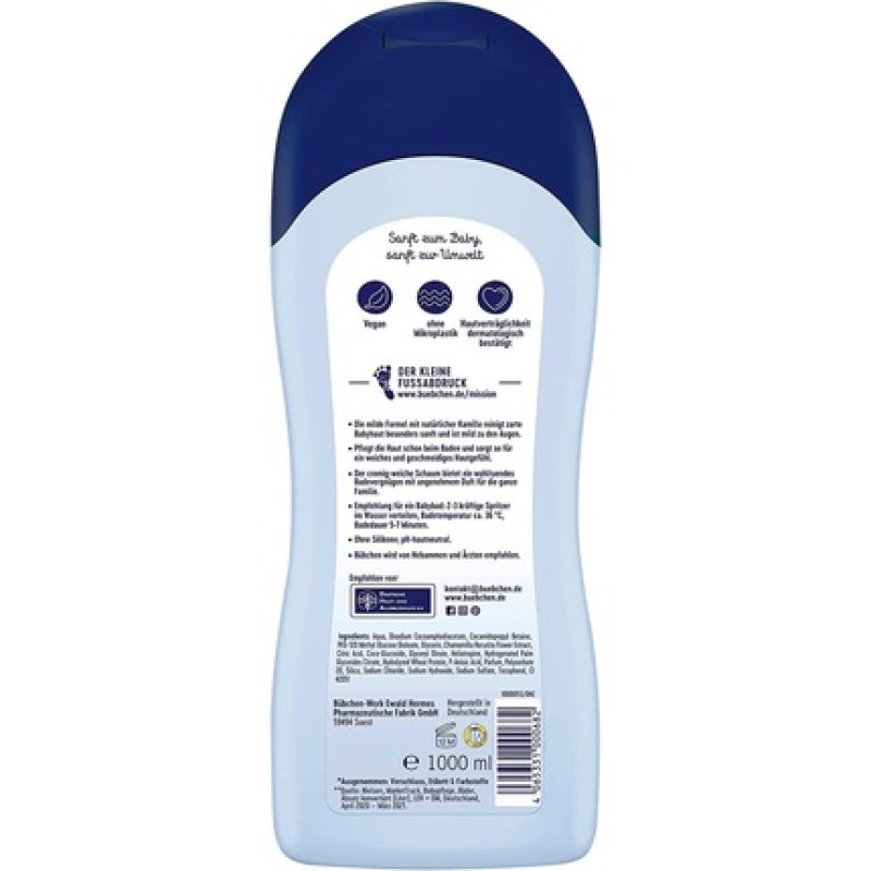 Bübchen Baby Bath Sensitive New Version 1000ml