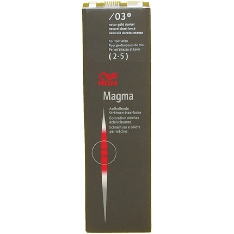 WELLA Magma By Blondor Pigmented Lightener Hair Colour 39 Gold Cendre 120ml