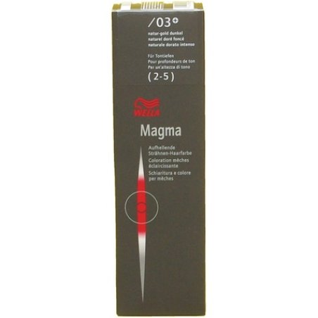 WELLA Magma By Blondor Pigmented Lightener Hair Colour 39 Gold Cendre 120ml