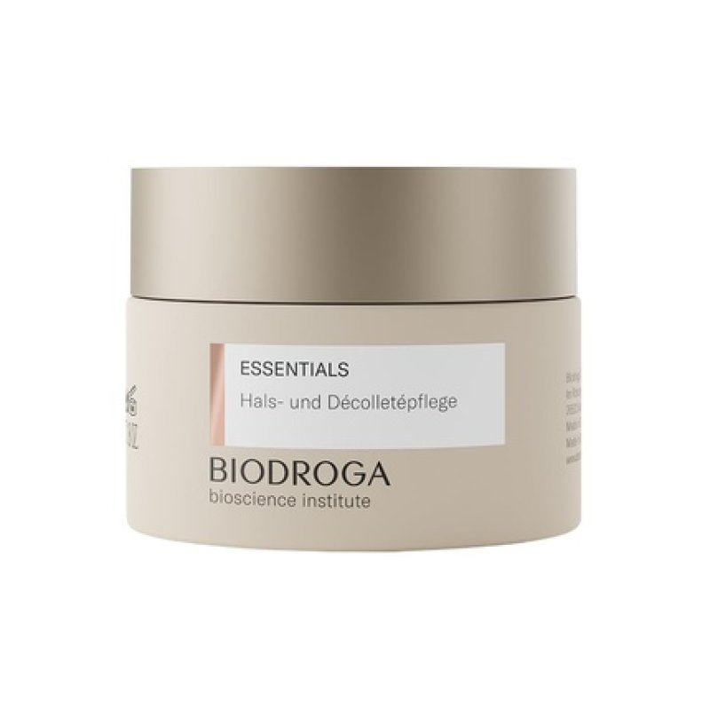 BIODROGA Bioscience Institute Essentials Neck and Decollete Care 50ml - Firming Care Cream with Black Forest Complex,
