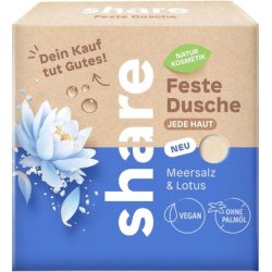 Share Solid Shower Sea Salt & Lotus 60g