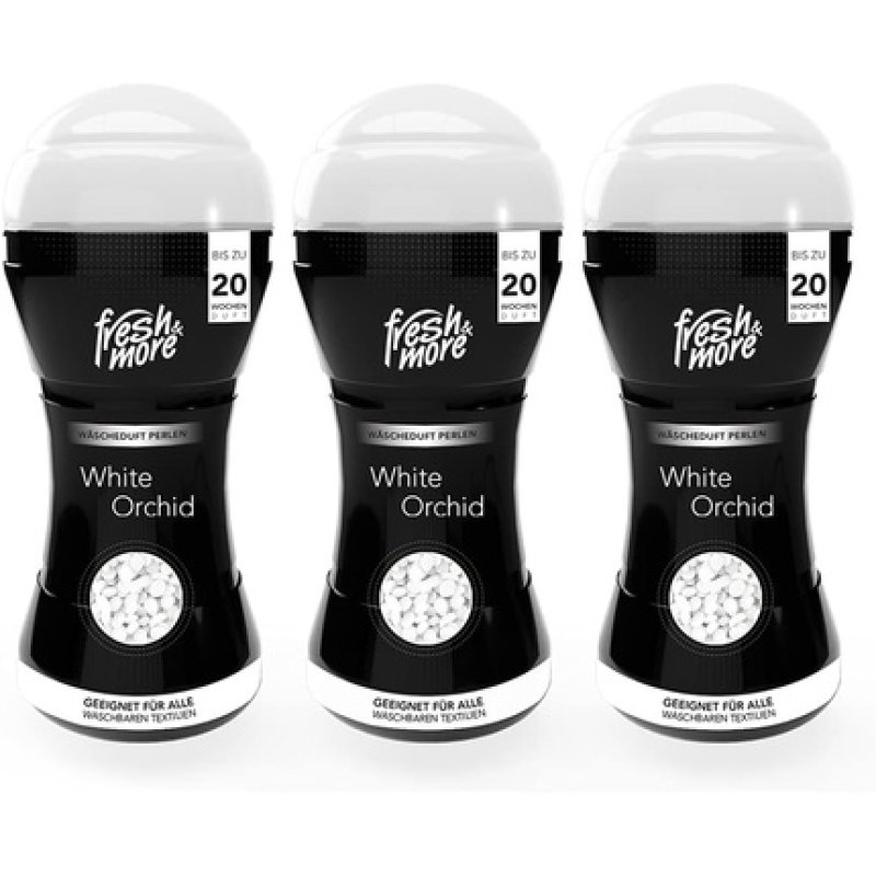 Fresh&More Laundry Scent Beads Perfume White Orchid 210g - Pack of 3