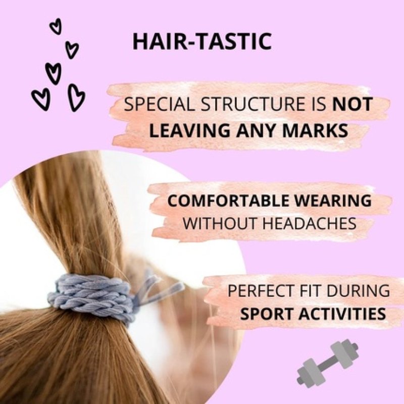 Bellody Original Girls Hair Ties Stylish Braided Kids Hair Tie with Strong Hold Women's Hair Accessories Penguin